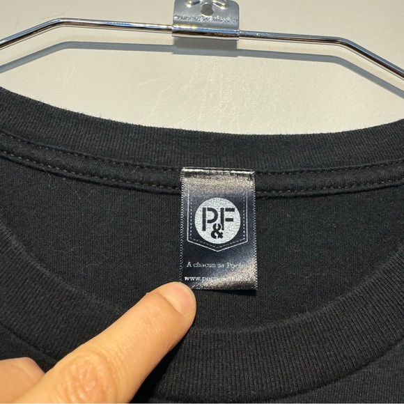 Poches & Fils Short Sleeve Tee / Black / L - Picture 8 of 8